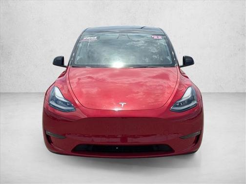 Red Multi-Coat 2022 Tesla Model Y Performance Dual Motor All-Wheel Drive