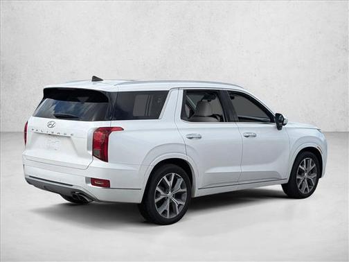 Hyper White 2021 Hyundai PALISADE Limited
