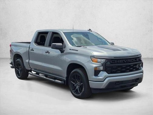Sterling Gray Metallic 2026 Chevrolet Silverado 1500 Custom