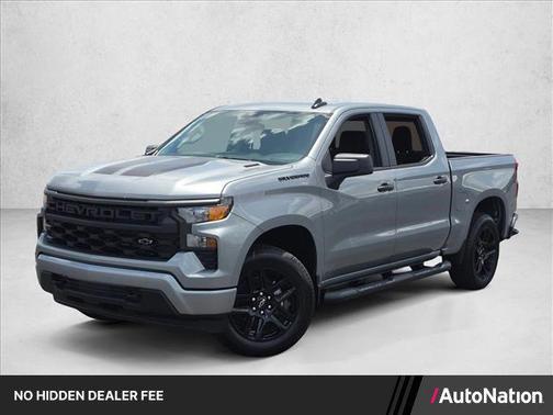 Sterling Gray Metallic 2026 Chevrolet Silverado 1500 Custom