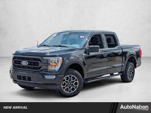 AGATE BLACK METALLIC 2021 Ford F-150 XLT