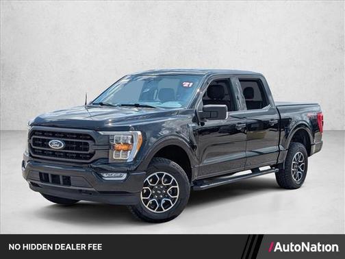 AGATE BLACK METALLIC 2021 Ford F-150 XLT