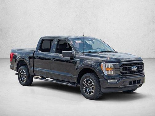 AGATE BLACK METALLIC 2021 Ford F-150 XLT
