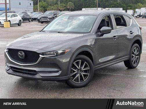 Machine Gray Metallic 2018 Mazda CX-5 Touring