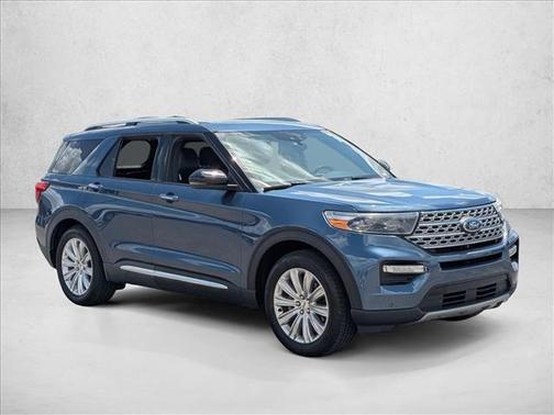 BLUE METALLIC 2020 Ford Explorer Limited