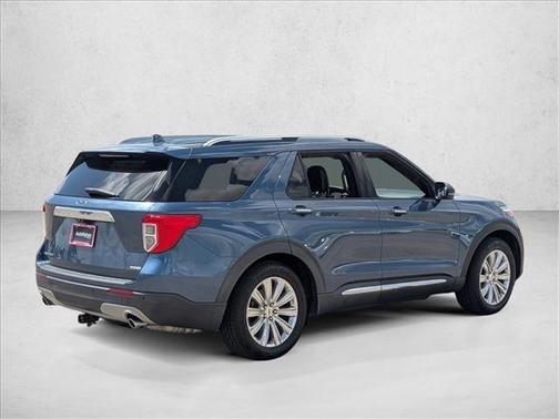 BLUE METALLIC 2020 Ford Explorer Limited