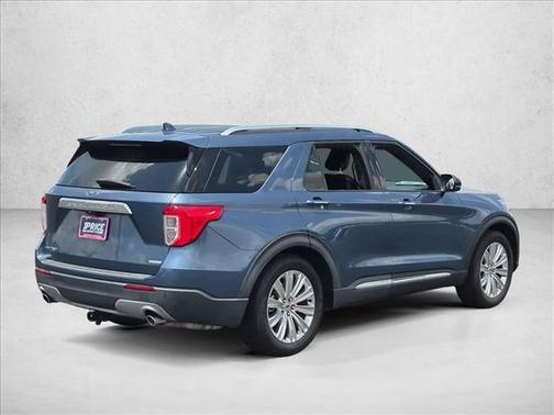 BLUE METALLIC 2020 Ford Explorer Limited
