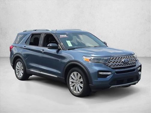 BLUE METALLIC 2020 Ford Explorer Limited