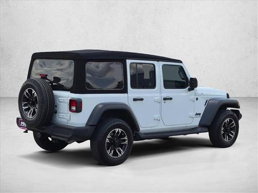 Bright White Clearcoat 2024 Jeep Wrangler Sport