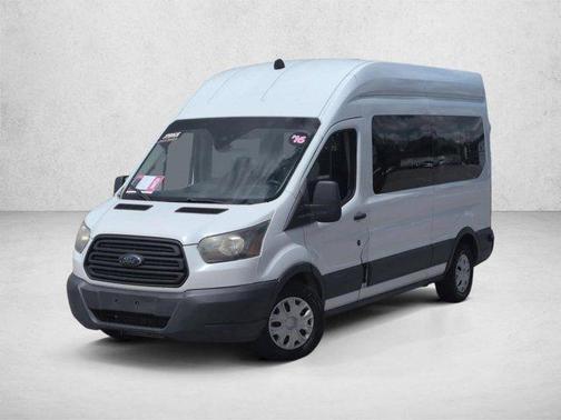 OXFORD WHITE 2015 Ford Transit-350 XLT