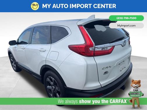 White Diamond Pearl 2018 Honda CR-V EX