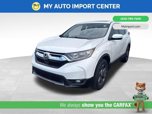 White Diamond Pearl 2018 Honda CR-V EX