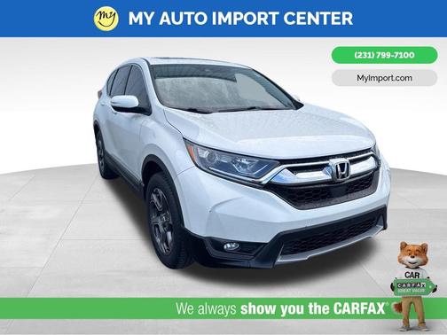 White Diamond Pearl 2018 Honda CR-V EX