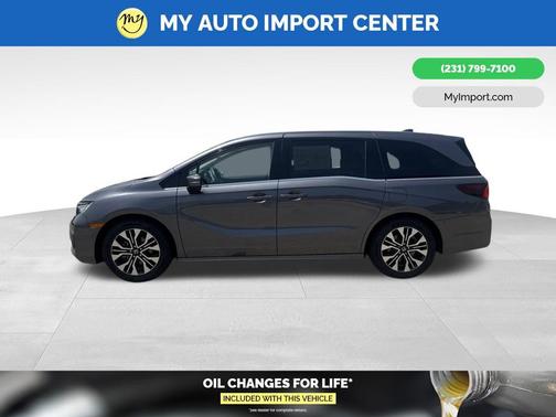 Gray 2025 Honda Odyssey Elite