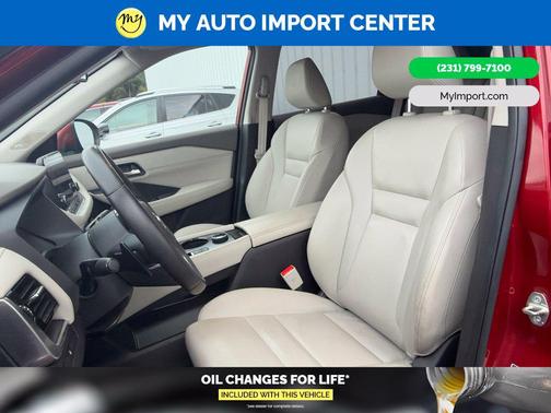 Red 2021 Nissan Rogue SL