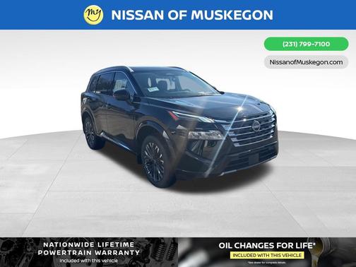 Super Black 2026 Nissan Rogue Platinum
