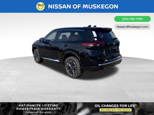 Super Black 2026 Nissan Rogue Platinum