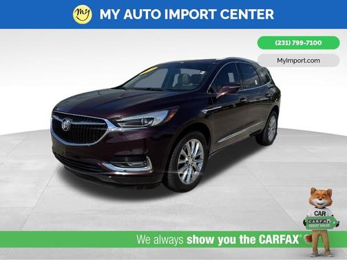 Black Cherry Metallic 2018 Buick Enclave Premium