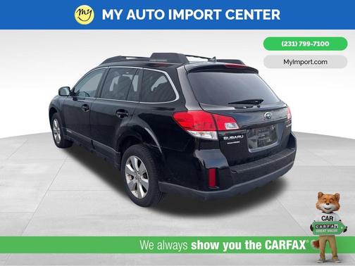 Crystal Black Silica 2011 Subaru Outback 2.5 i Limited