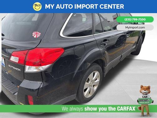 Crystal Black Silica 2011 Subaru Outback 2.5 i Limited