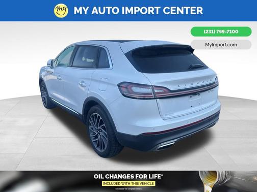 White Platinum Clearcoat Metallic 2019 Lincoln Nautilus Reserve