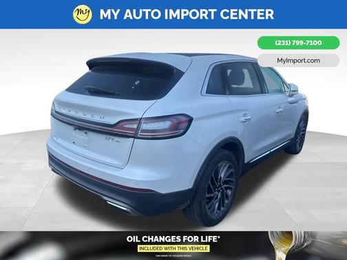 White Platinum Clearcoat Metallic 2019 Lincoln Nautilus Reserve