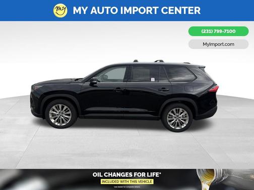 Midnight Black Metallic 2024 Toyota Grand Highlander Platinum