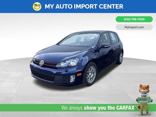 Shadow Blue Metallic 2012 Volkswagen GTI 4-Door