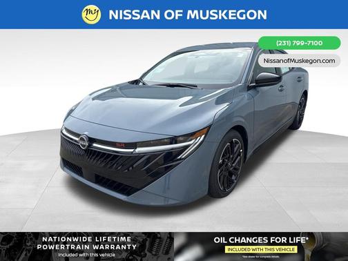 Atlantic Gray Metallic 2026 Nissan Sentra SR