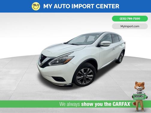 Pearl White 2018 Nissan Murano S