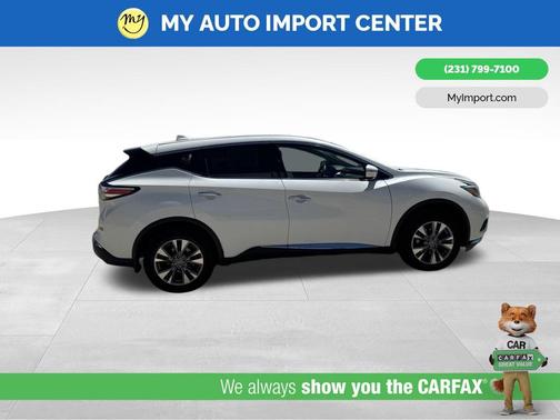 Pearl White 2018 Nissan Murano S