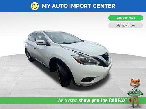 Pearl White 2018 Nissan Murano S