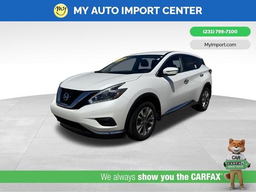 Pearl White 2018 Nissan Murano S