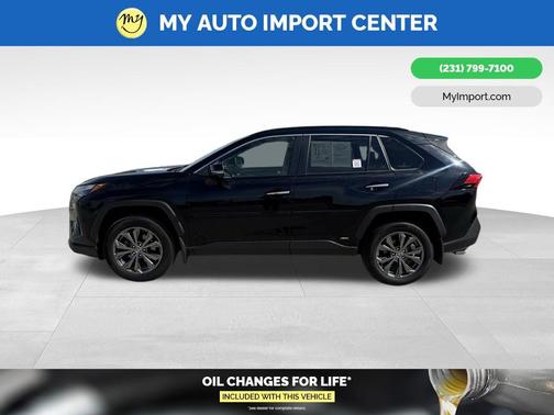 Midnight Black Metallic 2022 Toyota RAV4 Hybrid Limited