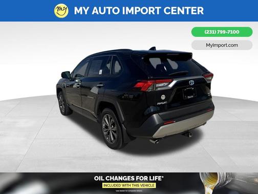 Midnight Black Metallic 2022 Toyota RAV4 Hybrid Limited