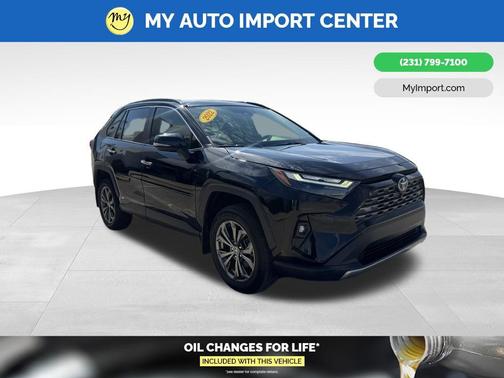 Midnight Black Metallic 2022 Toyota RAV4 Hybrid Limited