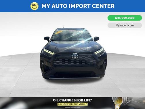 Midnight Black Metallic 2022 Toyota RAV4 Hybrid Limited