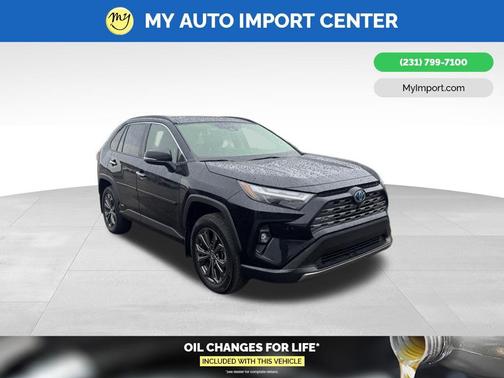 Midnight Black Metallic 2022 Toyota RAV4 Hybrid Limited
