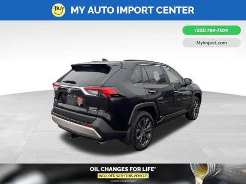 Midnight Black Metallic 2022 Toyota RAV4 Hybrid Limited