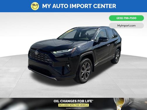 Midnight Black Metallic 2022 Toyota RAV4 Hybrid Limited