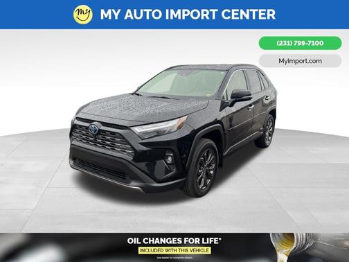 Midnight Black Metallic 2022 Toyota RAV4 Hybrid Limited