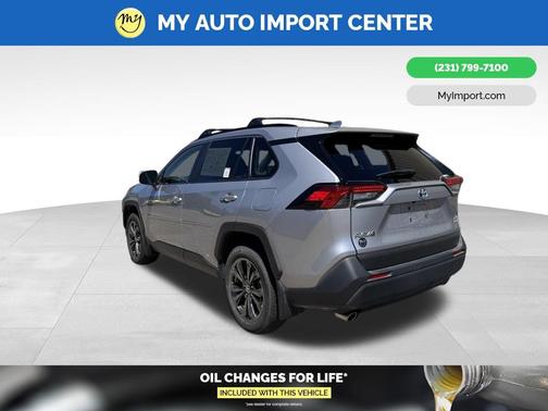 Silver Sky Metallic 2024 Toyota RAV4 Hybrid XLE Premium