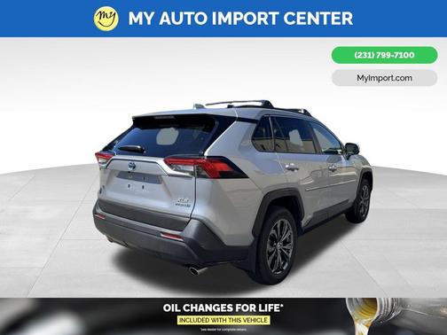Silver Sky Metallic 2024 Toyota RAV4 Hybrid XLE Premium