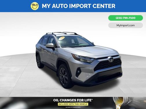 Silver Sky Metallic 2024 Toyota RAV4 Hybrid XLE Premium