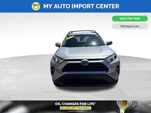 Silver Sky Metallic 2024 Toyota RAV4 Hybrid XLE Premium