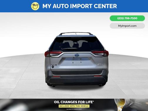 Silver Sky Metallic 2024 Toyota RAV4 Hybrid XLE Premium