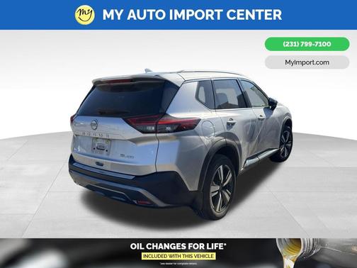 Brilliant Silver Metallic 2023 Nissan Rogue SL