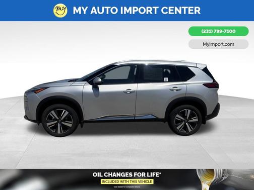 Brilliant Silver Metallic 2023 Nissan Rogue SL
