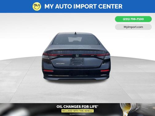 Black 2023 Honda Accord LX 1.5T