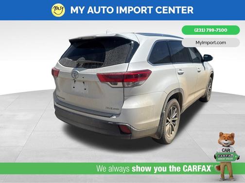 Blizzard Pearl 2019 Toyota Highlander XLE